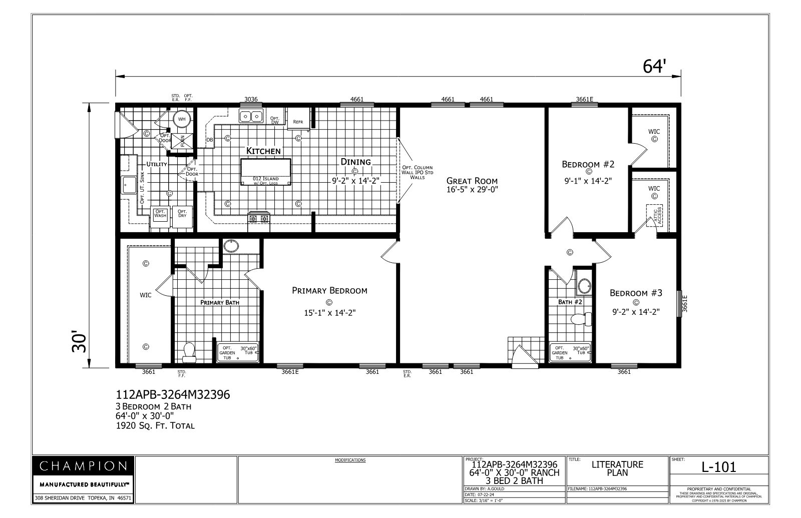 Click to enlarge Henderson Modular — floor plan